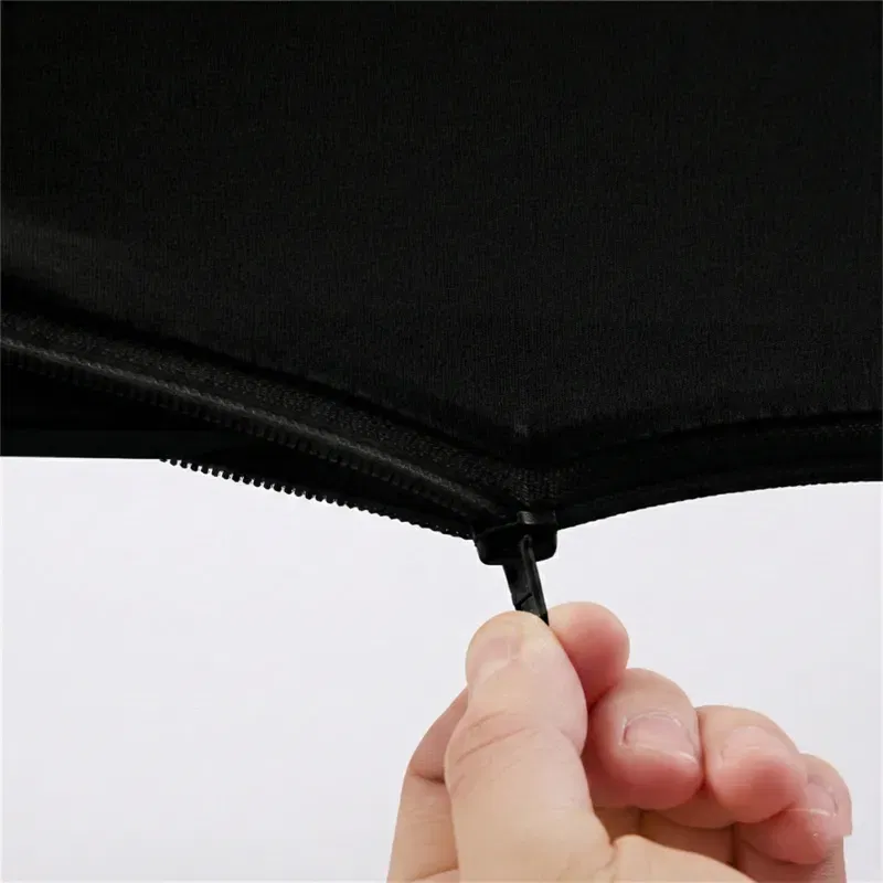 Pokrowiec czarny materiał na stojak metalowy złoty ŁUK na balony i dekoracje 220x120cm Pokrowiec czarny materiał na stojak metalowy złoty ŁUK na balony i dekoracje 220x120cm