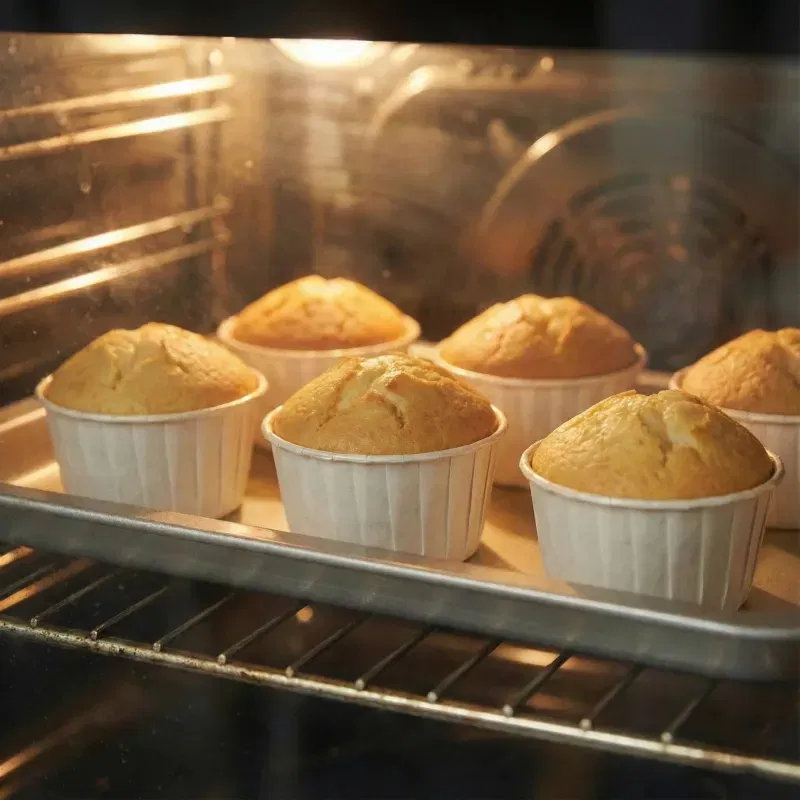 Papilotki do muffinek foremki do pieczenia babeczek papierowe białe 5x4cm 50 szt.