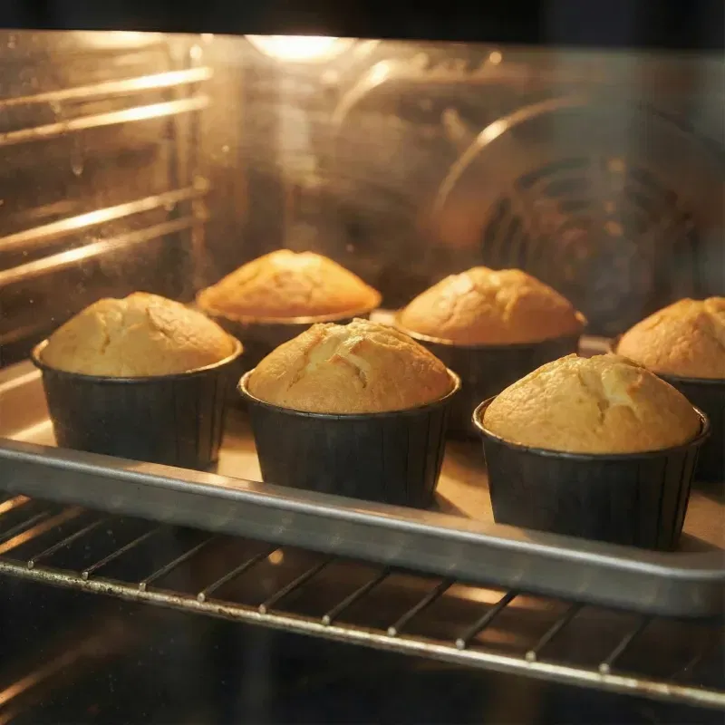 Papilotki do muffinek foremki do pieczenia babeczek papierowe czarne 5x4cm 50 szt.