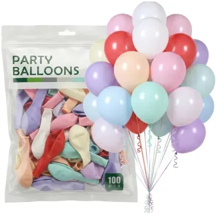 Balony jednokolorowe