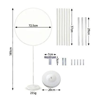 Stojak na balony okrągły 160 cm Stojak na balony okrągły 160 cm