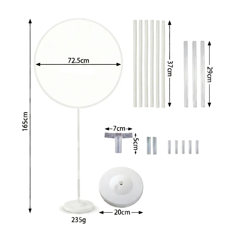 Stojak na balony okrągły 160 cm Stojak na balony okrągły 160 cm