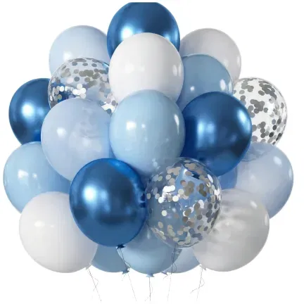 Zestaw balonów Oh baby niebieski 5 szt.