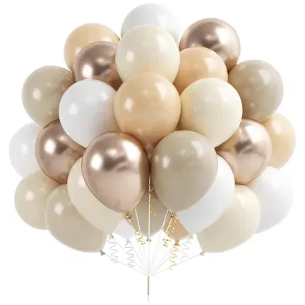 Zestaw balonów foliowych SERCA I LOVE YOU 9 szt.