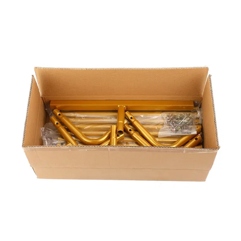 Stojak metalowy złoty BRAMA na balony i dekoracje 2m Tło do zdjęć