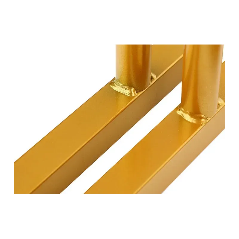 Stojak metalowy złoty BRAMA na balony i dekoracje 2m Tło do zdjęć