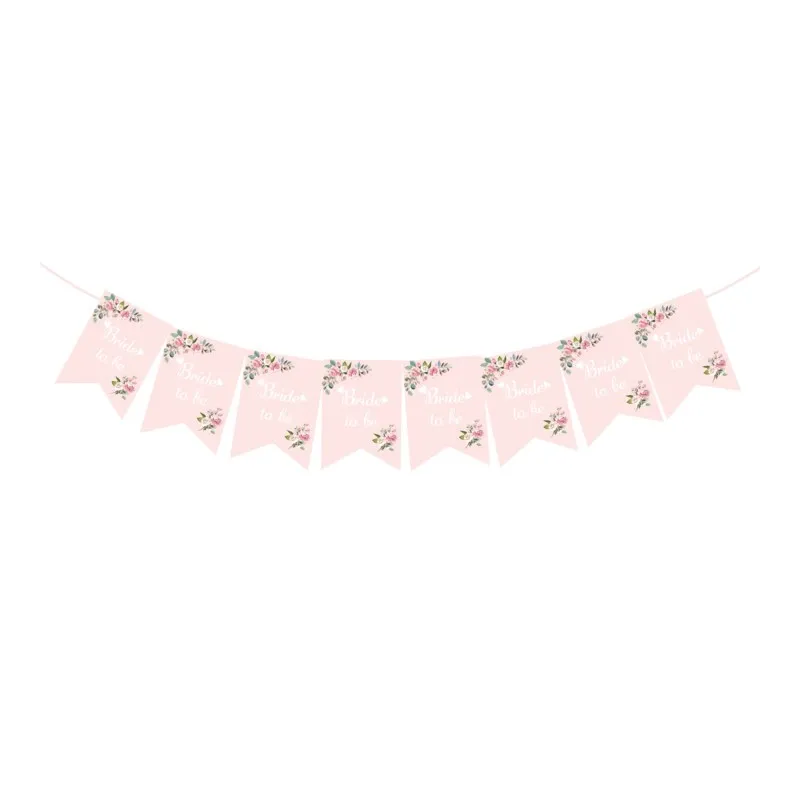 Baner Wieczór Panieński Bride to be różowy 250 cm