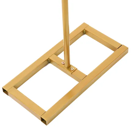 Stojaki metalowe złote ŁUKOWE na balony i dekoracje 2,4m Tło do zdjęć