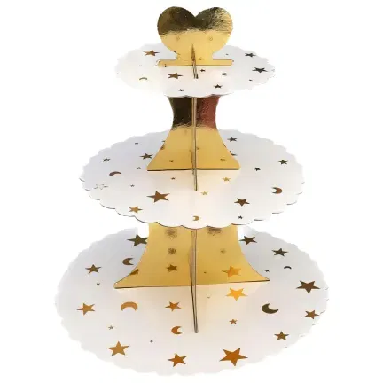 Serwetki 33x33 cm Wallpaper ornament czarno złote 20 szt.