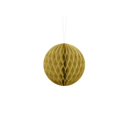Pompon bibułowy czarny 25cm
