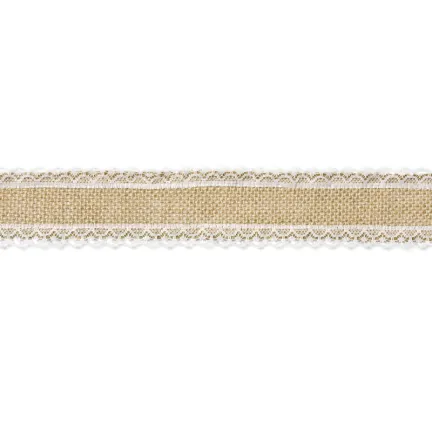 Wstążka satynowa srebrna, 25mmx32m