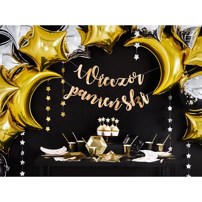 Baner wieczór panieński złoty