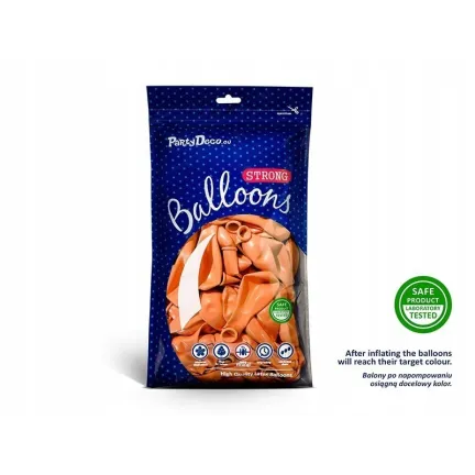Balony Pomarańczowy, Strong/ 100 szt. Balony Pomarańczowy, Strong/ 100 szt.