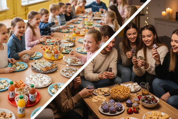 Przekąski na Andrzejki dla dzieci – do szkoły i na domówkę!